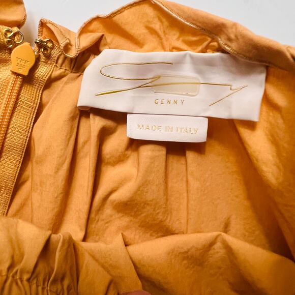 Genny Poplin Tie Front Romper Size 12 - Picture 4 of 12